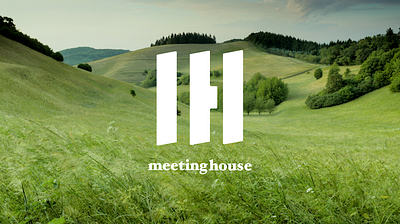 meetinghouse branding design geometric graphic design logo logomark minimalism
