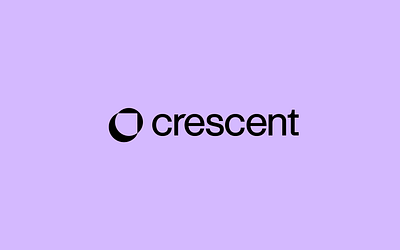 Crescent | Logo Animation banking brand branding finance fintech identity logo people savings typography