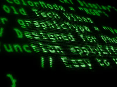 CRT Template crt display effect graphic design logo photoshop template trend typography visuals