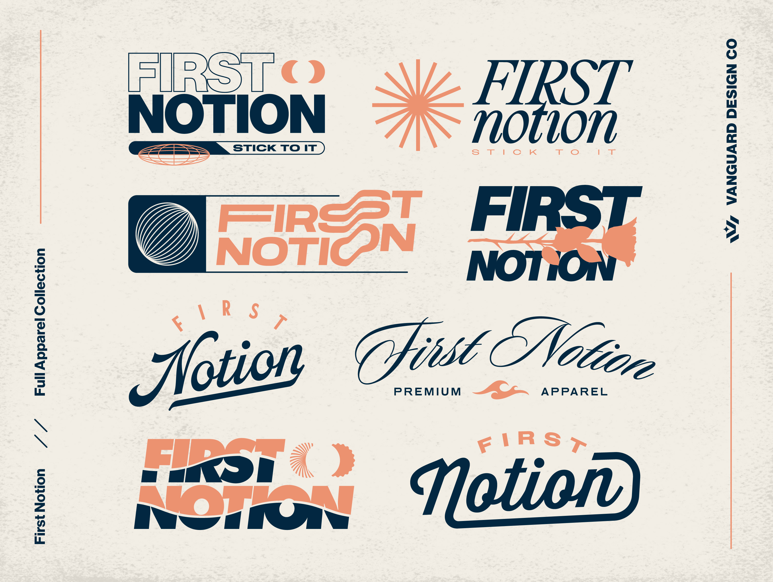 Example of Cohesive Brand Logo Sheet