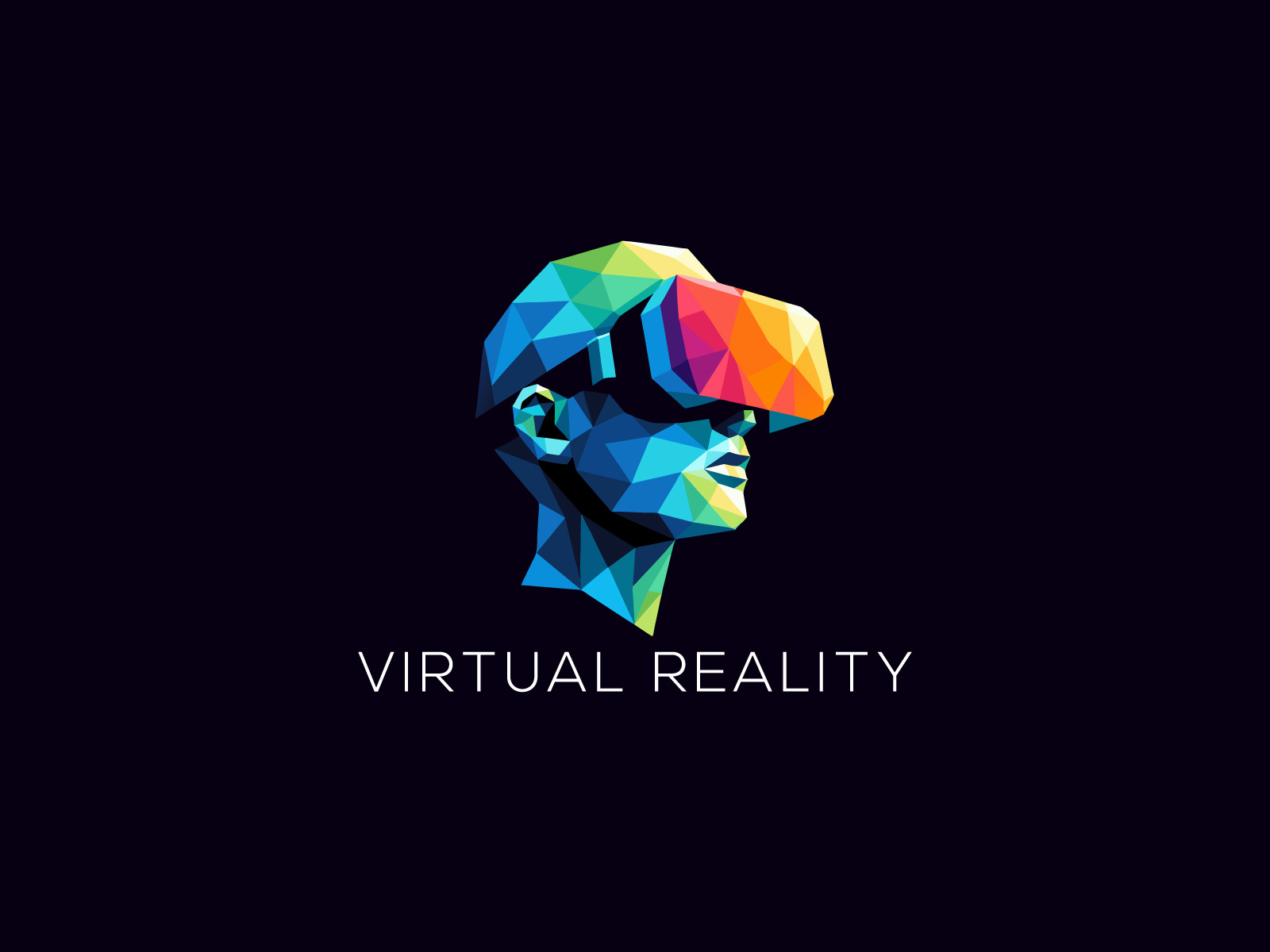 Example of We Design Custom Virtual Reality Logo