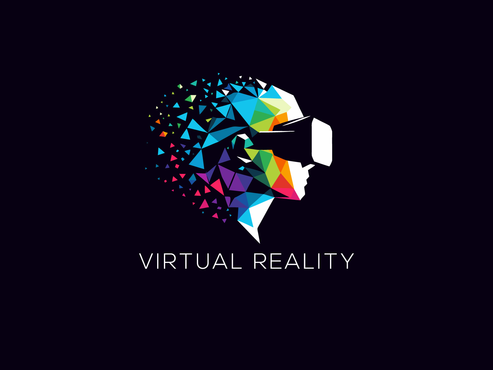 Example of We Design Custom Virtual Reality Logo