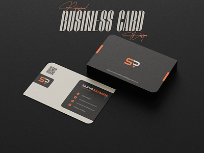 PROFESSIONAL BUSINESS CARD branding busines business card business card design card card design design graphic design professinal card