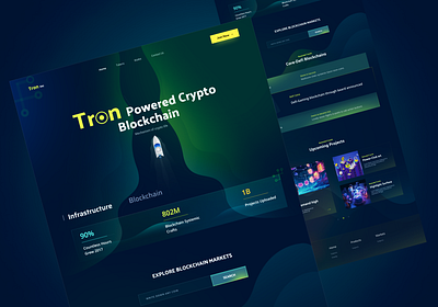 Crypto Block-Chain Web brand branding colors figma illustration logo money page price product screens store ui ux webdesign