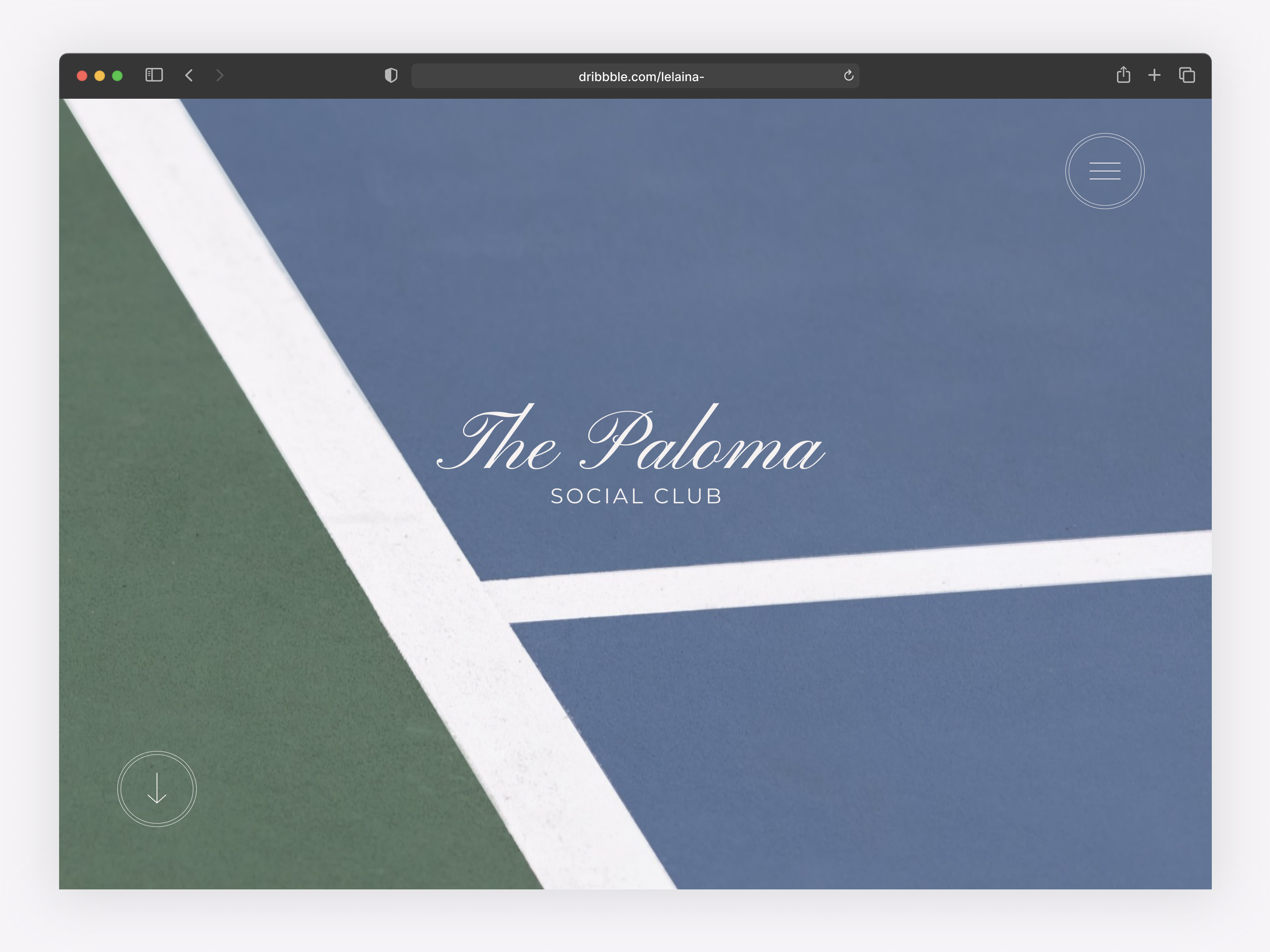 The Paloma Social Club branding design desktop elegant website graphic design home page home page design landing page landing page design minimal website site site design typography ui ux uxui web web design website website design