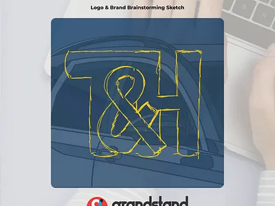 T&H Glasswork: Logo Design adobe brand development brand identitiy branding communication design digital engagement graphic design illustrator logo design web design