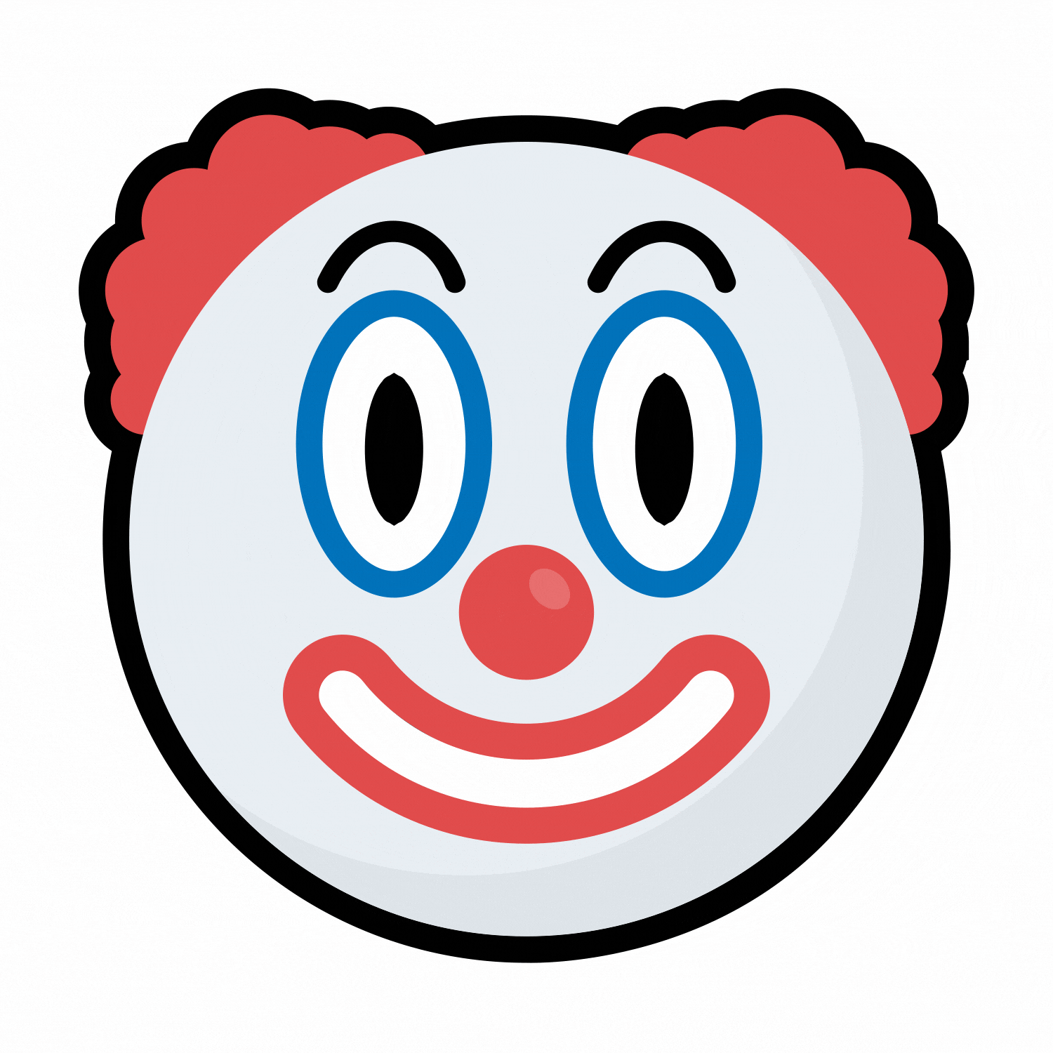 Clown emoji animation animation clown emoji emotion irony sarcasm
