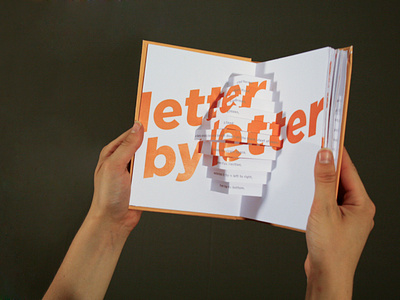 Pop-Up Book graphic design print design typography