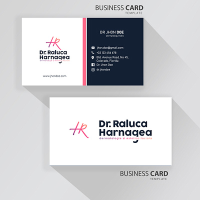 Business Card Template #2 branding graphic design