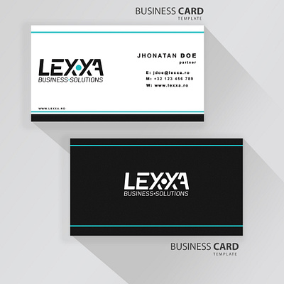 Business Card Template #3 branding graphic design