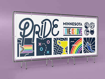 Lynx & Timberwolves Pride