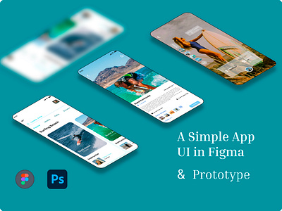 A Simple App animation graphic design logo motion graphics ui