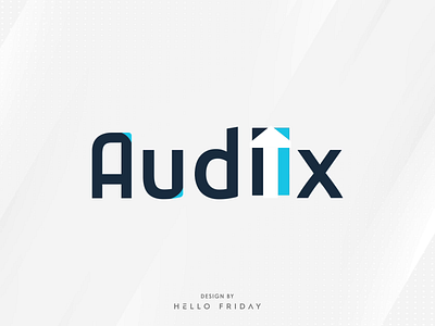 Audix Logo Animation 2d animation animator brand identity branding clever creative design graphic design intro logo logo animation logo design logos minimalist motion graphics outro soscial media vector visual identitiy