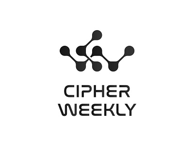 CIPHER WEEKLY | LOGO & BRAND brand brand design brand identity branding design graphic design identity logo logo design