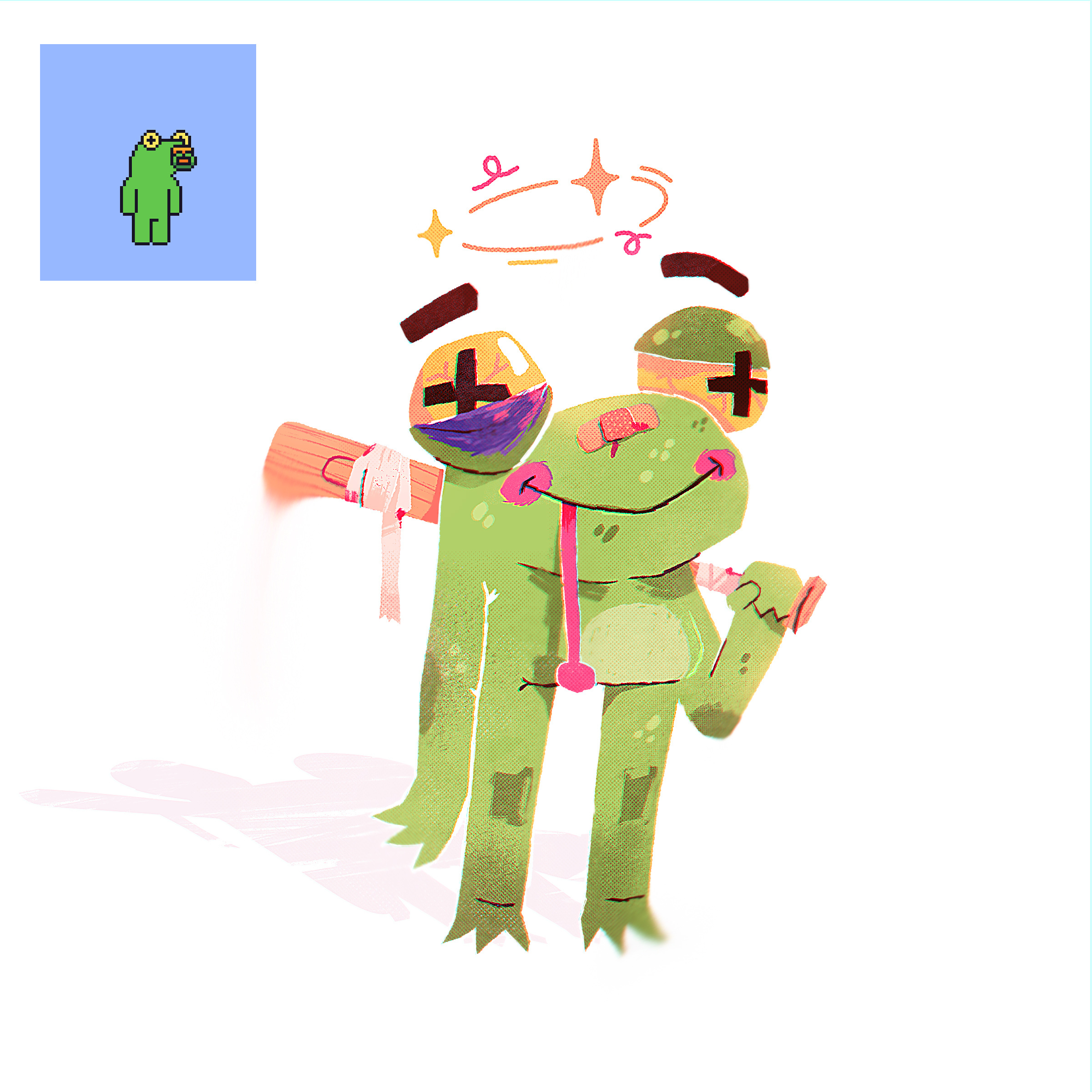 Example of Personal Commission Illustration Custom