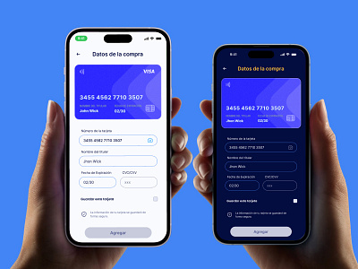 Gollo App - Light and dark mode version app app mobile checkout credit card payment ui ui design uiux