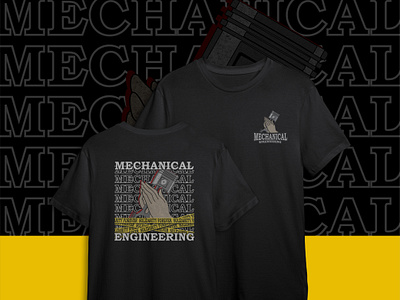 Mechanical Engineering - Merch Tshirt branding graphic design logo mechanical engineering streetwear t shirt tshirt