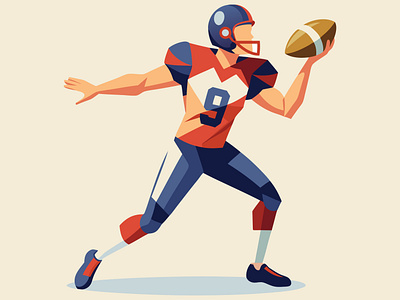 Football Illustration champion design flat illustration football football illustration graphic design illustration sport vector