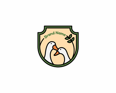 Duck logo branding country cozy design ducks graphic graphic design graphic designer icon illustration logo vector