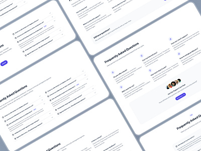 slothUI - World's Laziest Design System - SaaS FAQ Section UIUX accordion accordion interface accordion ui clean design system faq faq layout faq section frequently asked questions layout ui list ui minimal modern simple slothui soft ui ui design ui kit web design