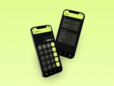 Dark Mode Design for Calcify+ App ✨ app ui calculator calculator dark mode calculator ui dark calculator dark mode dark ui home ui ui ui ux