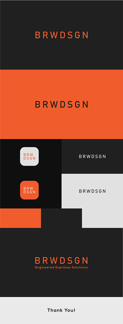 BRWDSGN - Logo Design brand identity branding logo logo variations vector visual branding visual identity