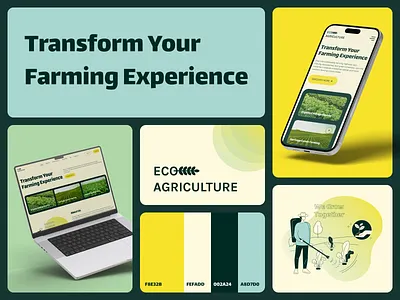 Home Page - Eco Agriculture 2024 2025 3d animation branding graphic design jobs latest design motion graphics prototyping trending design ui uidesign user interface designer uxdesign wireframe