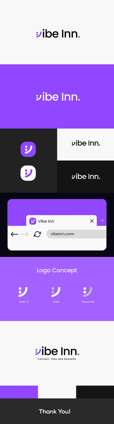 Vibe Inn - Logo Design branding design graphic design illustration logo typography vector