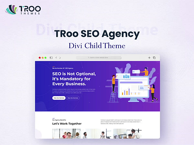 TRoo SEO Agency – Divi Child Theme agency theme divi divi child the seo theme ui