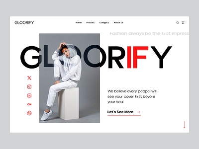 GLORIFY ~ Website app branding design graphic design health illustration logo ui ux vector