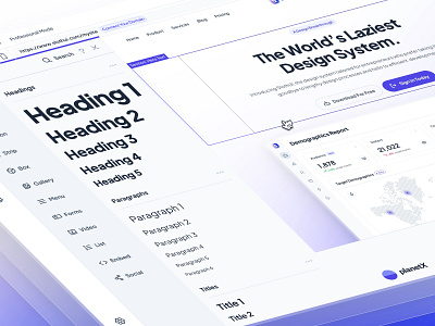 slothUI: World's Laziest Design System | No Code Web Builder UI clean dashboard dashboard ui design system figma gradient minimal modern no code web builder purple simple slothui soft ui ui design ui kit web builder web builder app web builder ui website builder