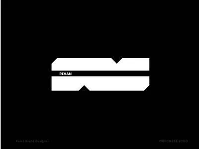 Raven Logo abstract logo brand identity branding design illustration logo logo design monogram ram evercrest ui