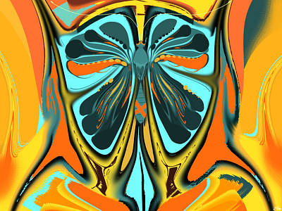 Aura aesthetic art aura illustration background butterfly design graphic design illustration