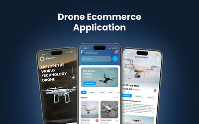 Drone App Ecommerce Day 02 branding cambodia design free copy free resouce illustration khmer ui ux uxi uxui