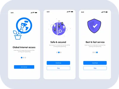 Onboarding Screen apps design figma onboarding onboarding screen ui uiux