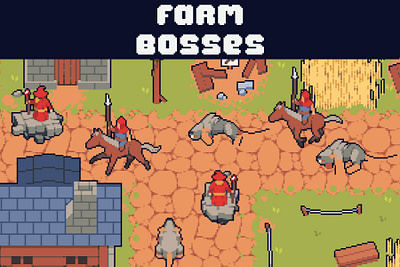 Free Enemy Pixel Pack for Top-Down Defense 2d art asset assets character enemy game game assets gamedev indie indie game pixel pixelart pixelated rpg sprite spritesheet top down topdown ui