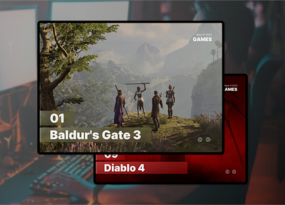 Best Of #DailyUI #63 2023 baldurs gate best of dailyui design diablo games gaming ranking ui ux