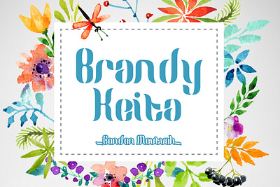 Brandy keita 3d animation branding design font fonts graphic design handwritten fonts illustration logo modernfont motion graphics typeface typography ui