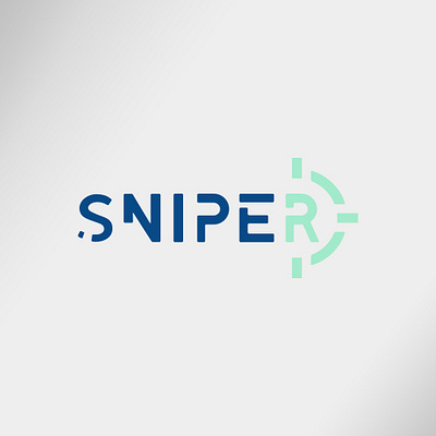 Sniper Logo Presentation branding graphic design logo