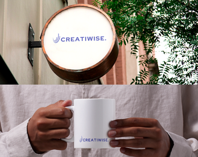 Rebranding CREATIWISE Logo logo deisgn viraj patel
