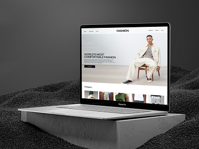 Website Design - Fashion ui user experience userinterface webdesign