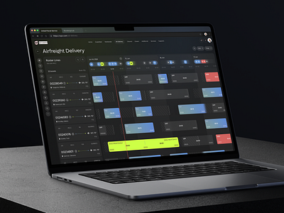 UPS Platform - Airfreight Delivery Dashboard ai app app design automation b2b business cargo crm dashboard delivery design parcel product design saas software ui ux web web app web design