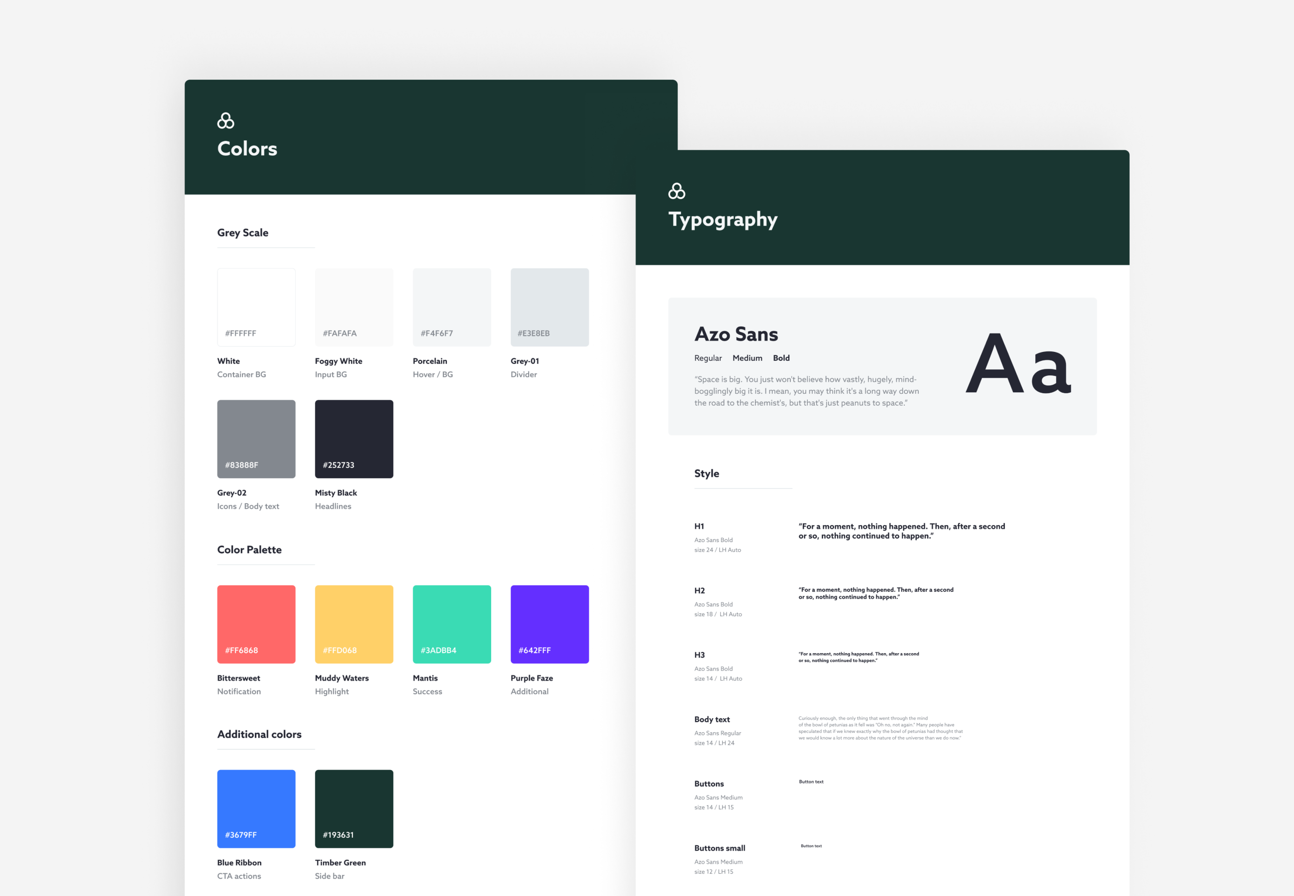#018 color pallette colors design system product design system typography