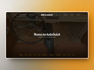 Volkswagen Beetle 1967 design digitaldesign figma ui ux webdesign website