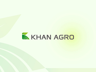 Khan Agro Branding agro branding farm letter k logo logo design