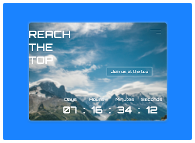 #014 Countdown Timer 014dailyui dailyui graphic design ui