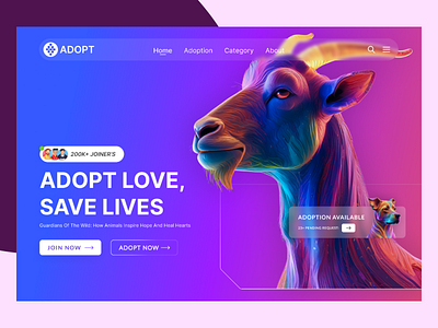 Adopt love website design animaladoption branding ecommerce ecommerceredefined figma product productdesign uidesign uxdesign webdesign