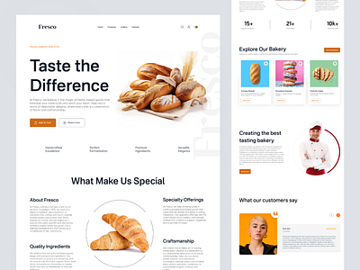 Bakery Website landing page 3d appconcept appdesign bakery bakerywebsite bestdesign branding design dribbleshot figma figmaresources graphic design illustration inspiration logo resources trendingshot ui uiuxdesign vector