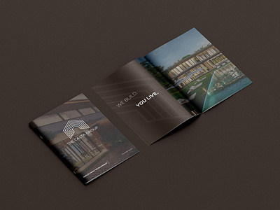 Construction Company Minimalist Brochure Design adobe indesign branding brochure brochure design catalog design company profile construction company creative editorial design graphic design minimalist print design professional design