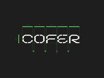 COFER branding graphic design logo